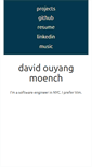 Mobile Screenshot of davidmoench.com